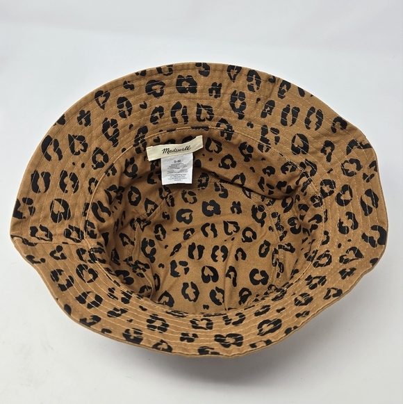 MADEWELL TERRA COTTA TAN 100% COTTON BUCKET HAT WOMEN SIZE SMALL MEDIUM AUTUMN - Picture 10 of 12
